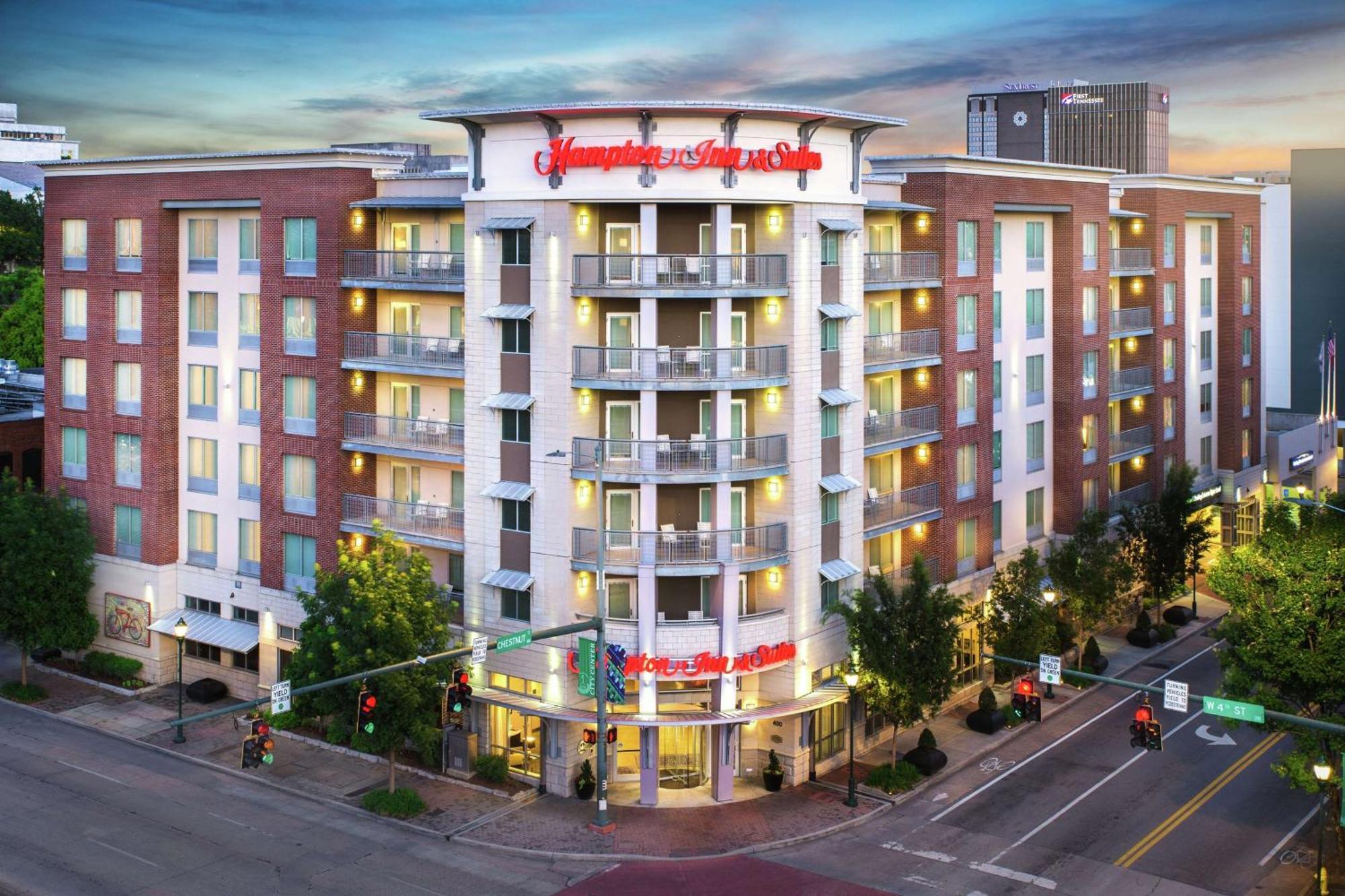 Hampton Inn & Suites Chattanooga Downtown Bagian luar foto